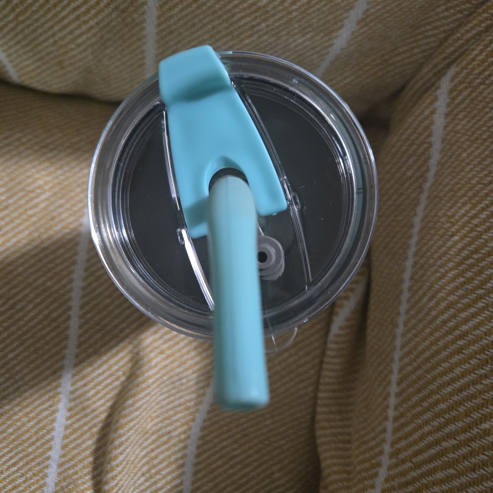 Wellness Stainless Steel Tumbler with Straw - Picture 4 of 5